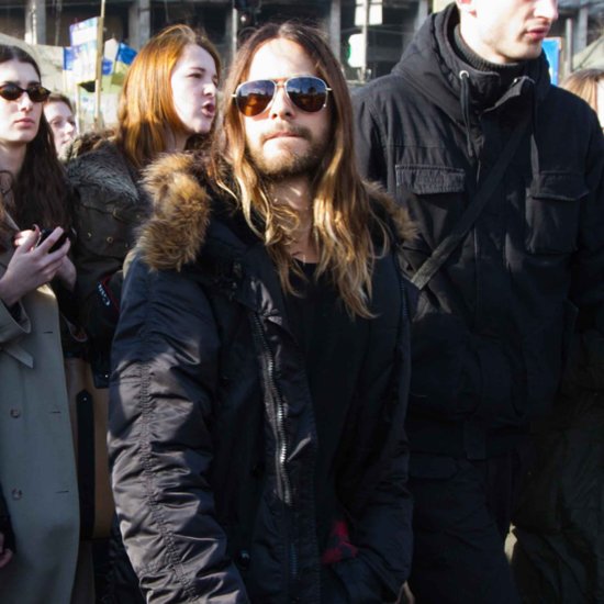 Jared Leto Visits Ukraine | Pictures